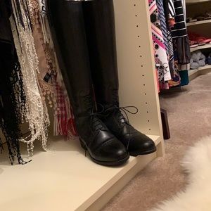 Never worn size 8 Ariat authentic riding boots
